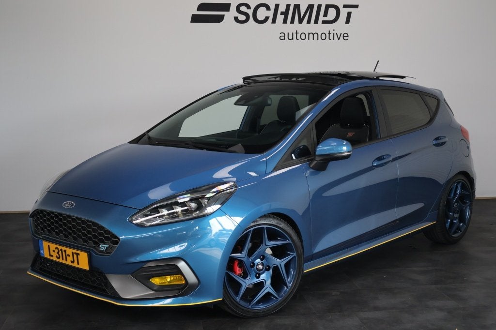 Ford Fiesta 1.5 EcoB. ST-3 200pk | Panoramadak | B&O | LSD |, Auto's, Ford, Bedrijf, Te koop, Fiësta, ABS, Achteruitrijcamera