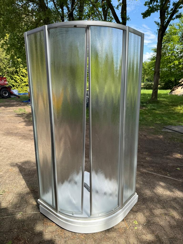 Douche cabine kwart rond, Ophalen, Douche