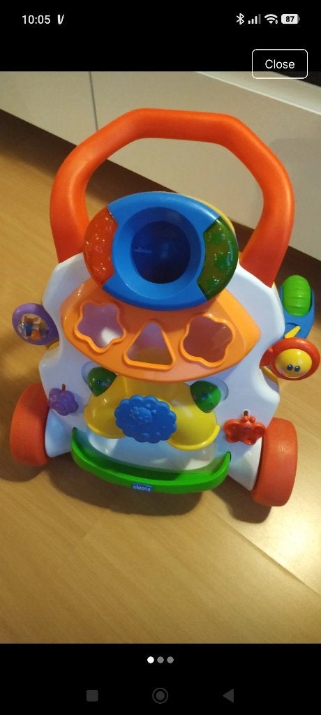 Baby walker, Kinderen en Baby's, Speelgoed | Fisher-Price, Ophalen, Gebruikt, Duw- of Trekspeelgoed, Met licht
