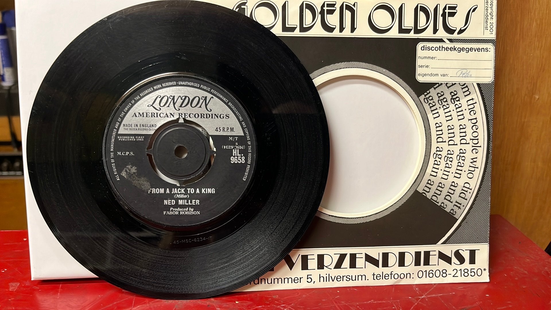 Ned Miller From a jack to a king, Ophalen of Verzenden, Gebruikt, Pop