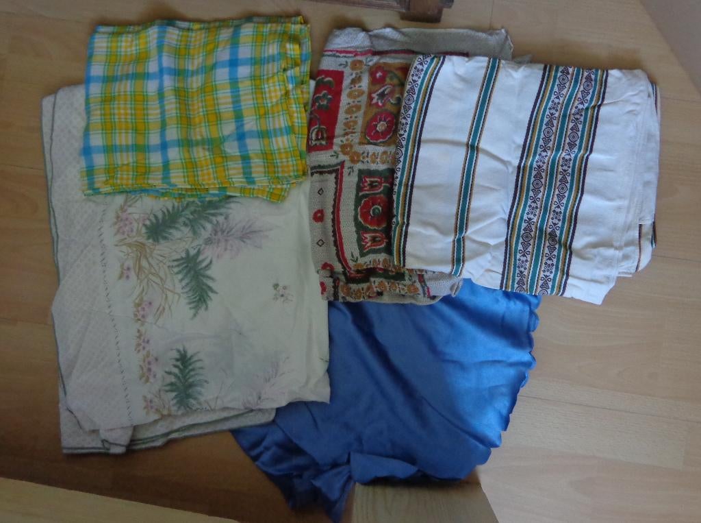 Vintage tafelkleden, Ophalen, Rond