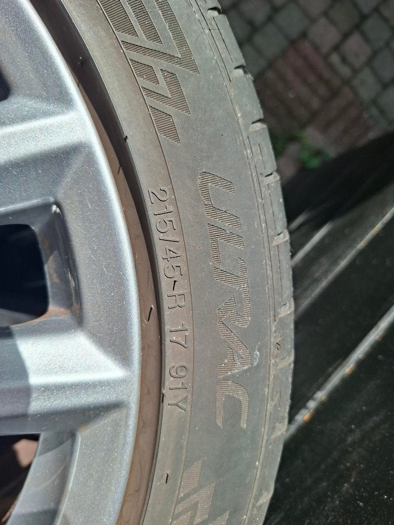 CMS velgen 215 45R 17 met zomerbanden, Ophalen, Velg(en), 17 inch, Personenwagen