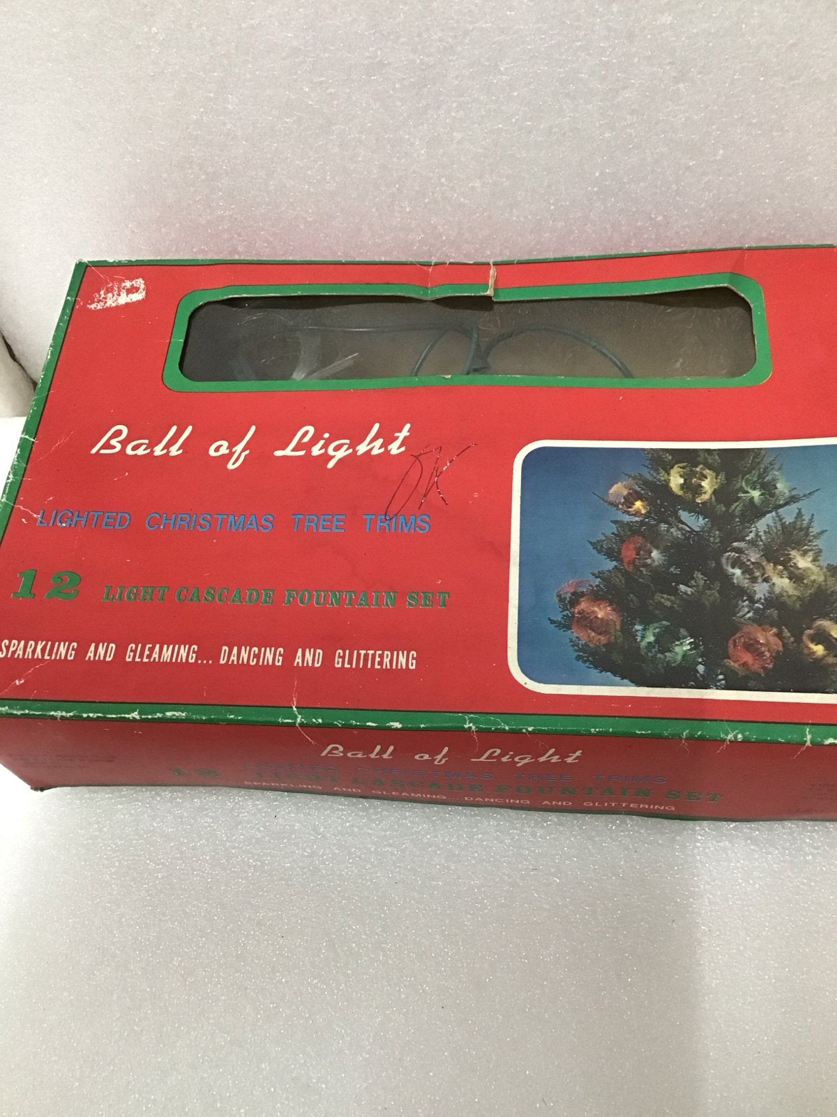 Vintage Kerstverlichting - Ball of Light Cascade Fountain Se, Ophalen of Verzenden