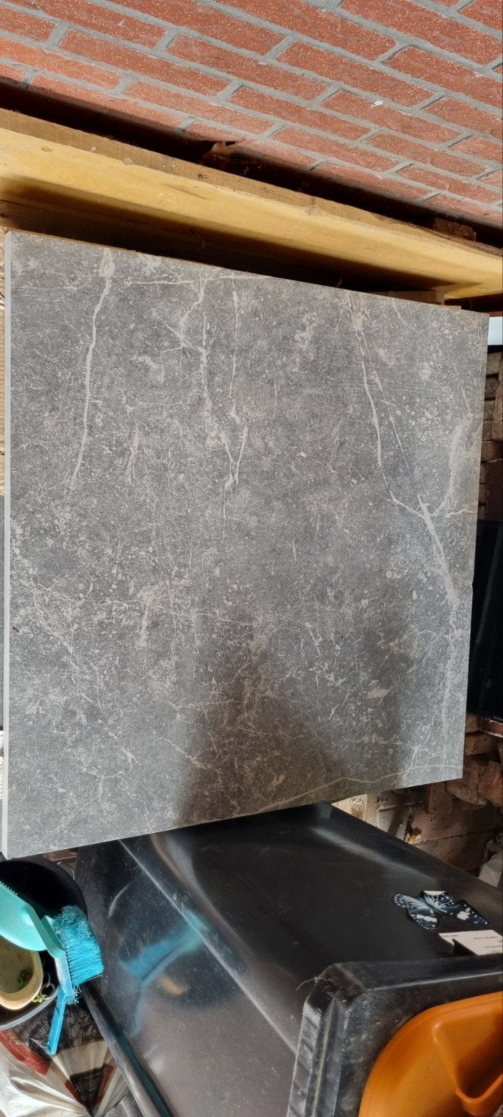 Keramische tegels 90x90x3, Ophalen, 60 cm of meer, Gebruikt, 5 tot 10 m²