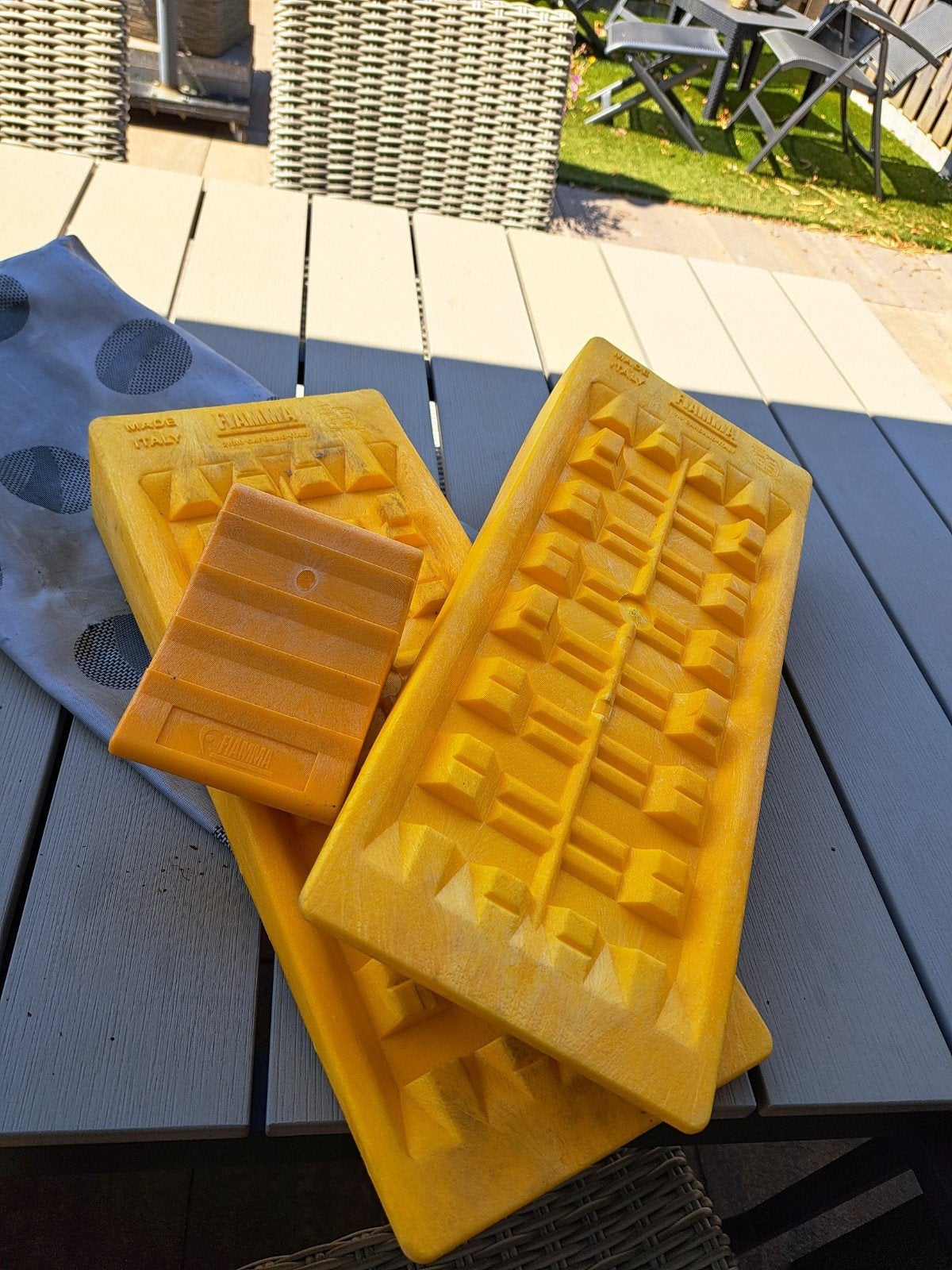 Fiamma Level Up Camper Caravan Oprijblokken (set van 3), Ophalen