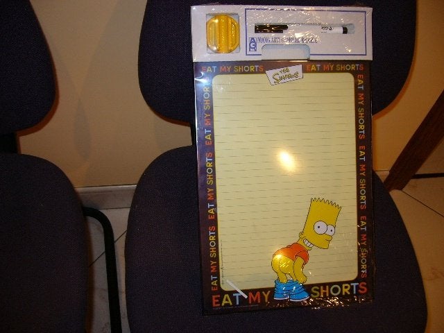 Nieuw the simpsons schrijfbord / magneetbord, Ophalen of Verzenden, Nieuw, Magneetbord