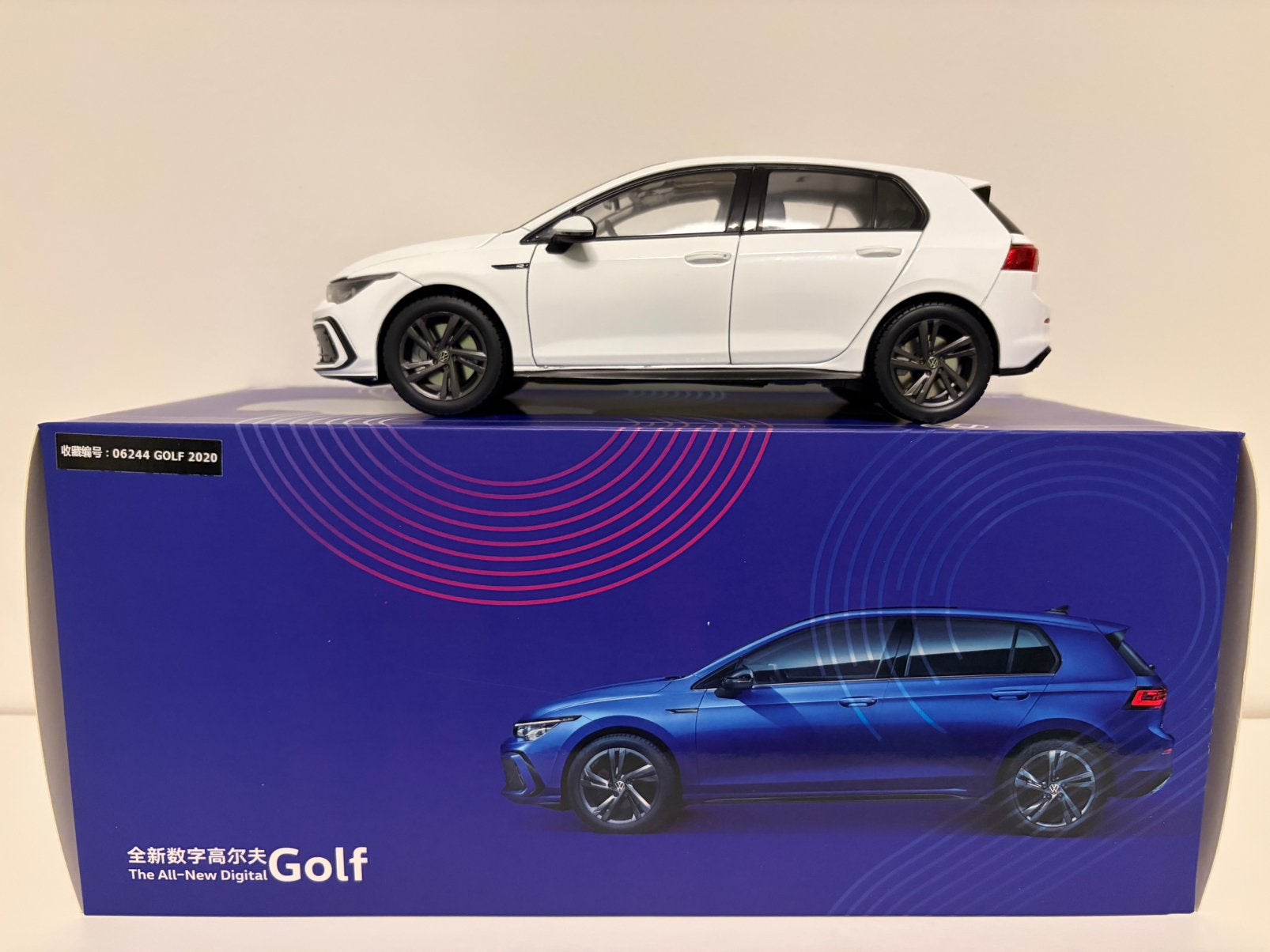 Volkswagen Golf R-Line 1/18, Ophalen of Verzenden, Nieuw, Auto, Overige merken
