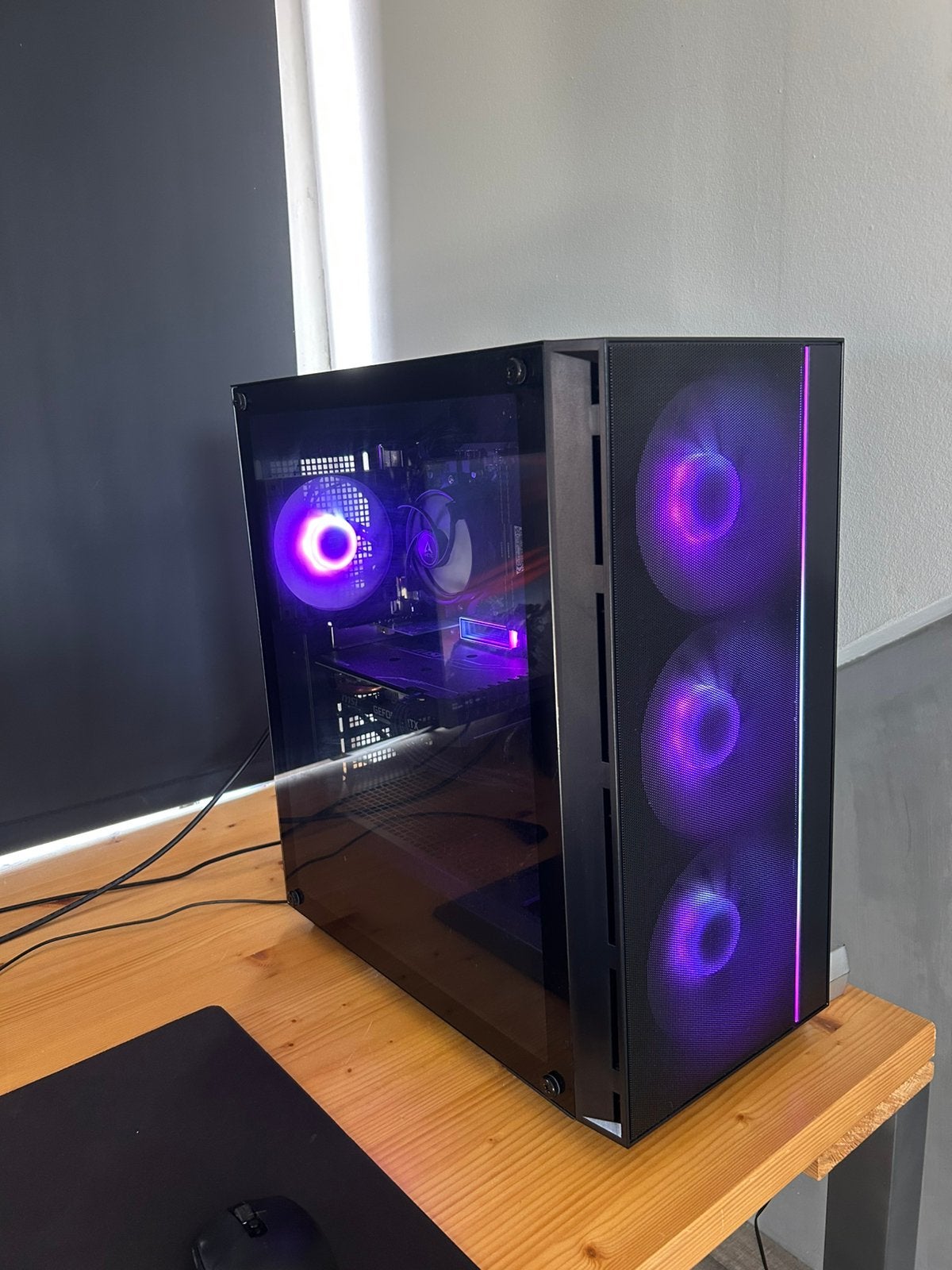 Gaming pc rtx 2060 ryzen 5 5500 16gb ddr4 ram 3200mhz, Computers en Software, Desktop Pc's, Ophalen, Zo goed als nieuw, Gaming