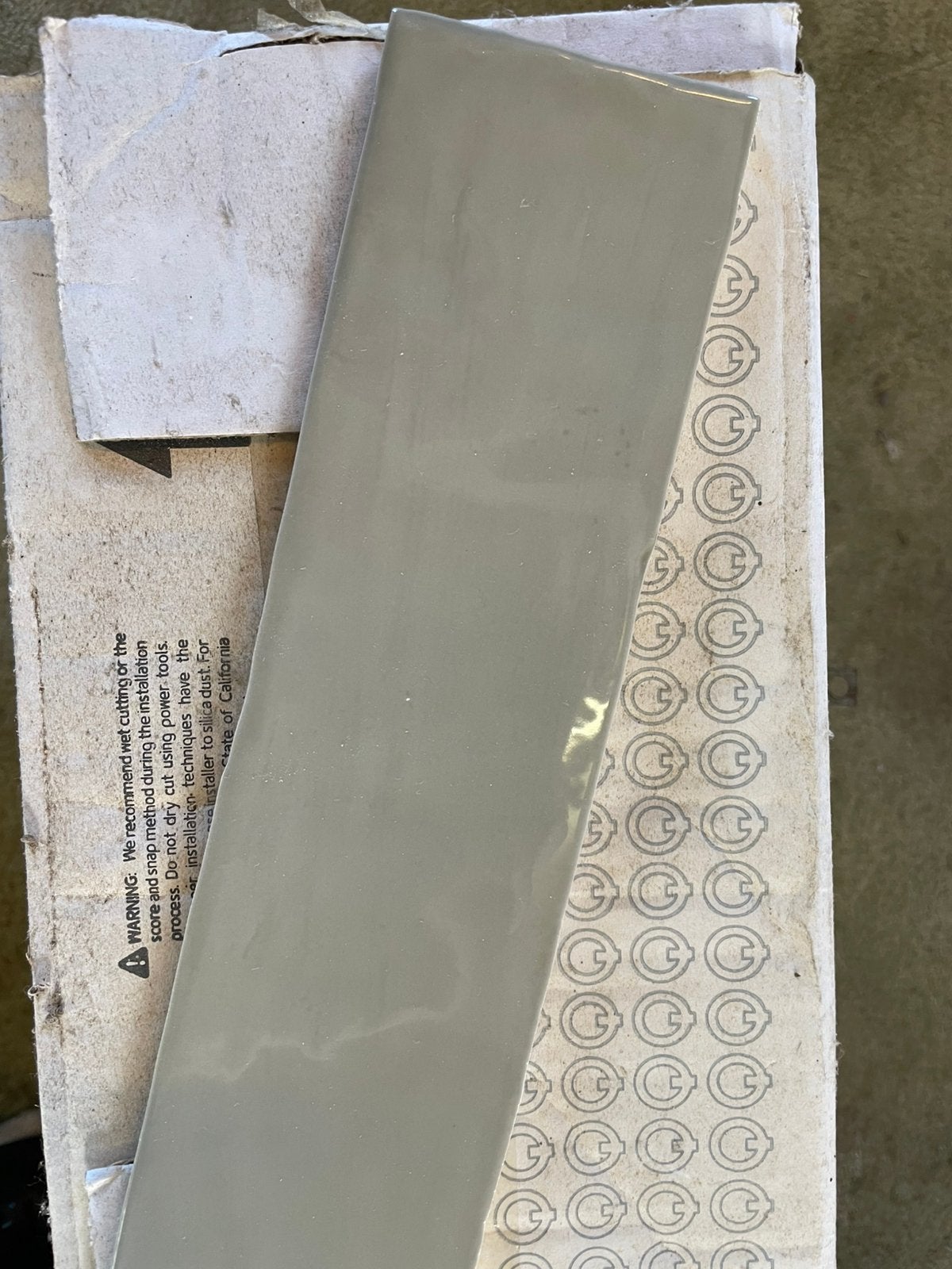 Olijf groene tegels, Ophalen, Nieuw, Minder dan 20 cm, 20 tot 40 cm