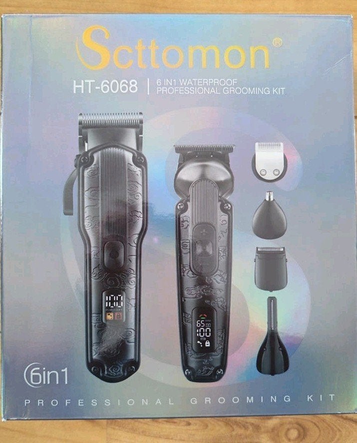 nieuw in doos. 6in1 haar trimmer met accessories, Ophalen of Verzenden, Nieuw