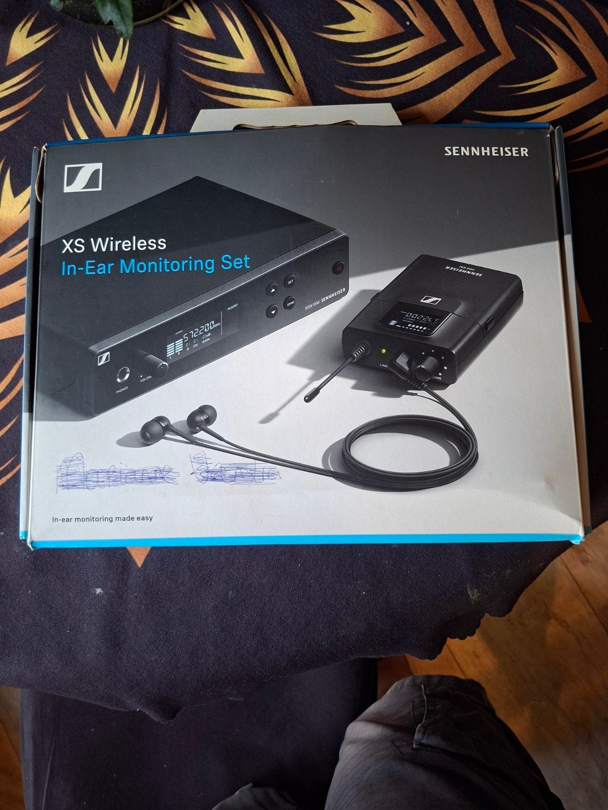 Sennheiser XS Wireless In-Ear Monitoring Set, Ophalen, Zo goed als nieuw, Overige typen, Draadloos