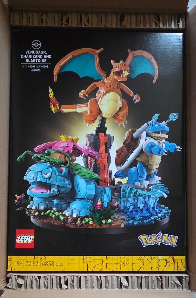 Lego Pokemon 72153, Kinderen en Baby's, Speelgoed | Duplo en Lego, Overige thema's, Lego, Nieuw, Ophalen of Verzenden