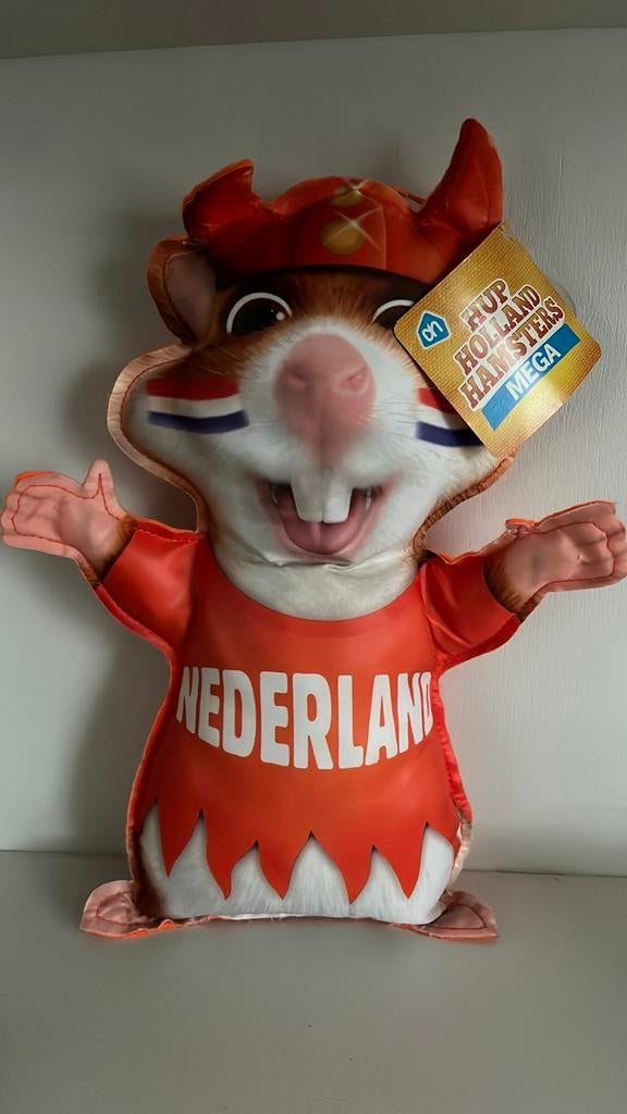 Nieuw AH hamster Nederland oranje, Kinderen en Baby's, Ophalen of Verzenden, Zo goed als nieuw, Overige typen