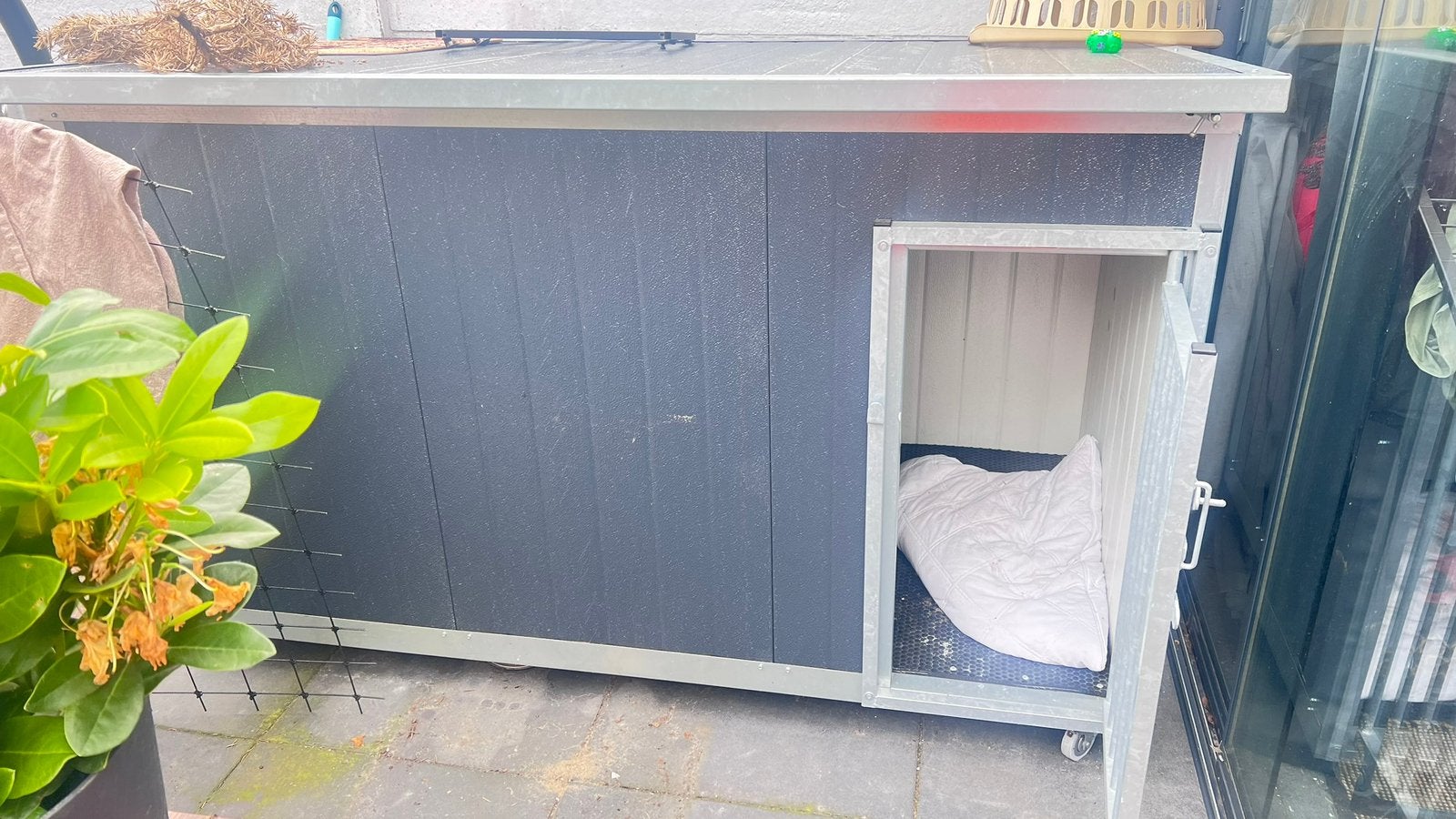 Hondenhok, Dieren en Toebehoren, Hondenhokken, 110 cm of meer, 100 cm of meer, Hondenhok, Ophalen of Verzenden