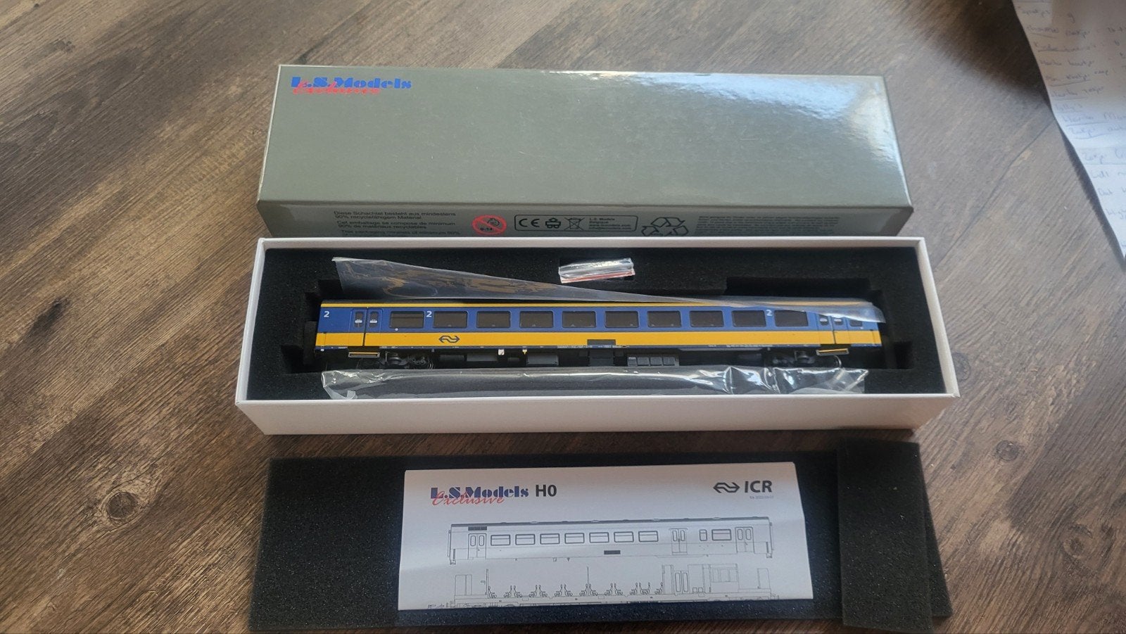 LS MODELS 44240 - NS, Overige merken, Gelijkstroom, Ophalen of Verzenden, NS