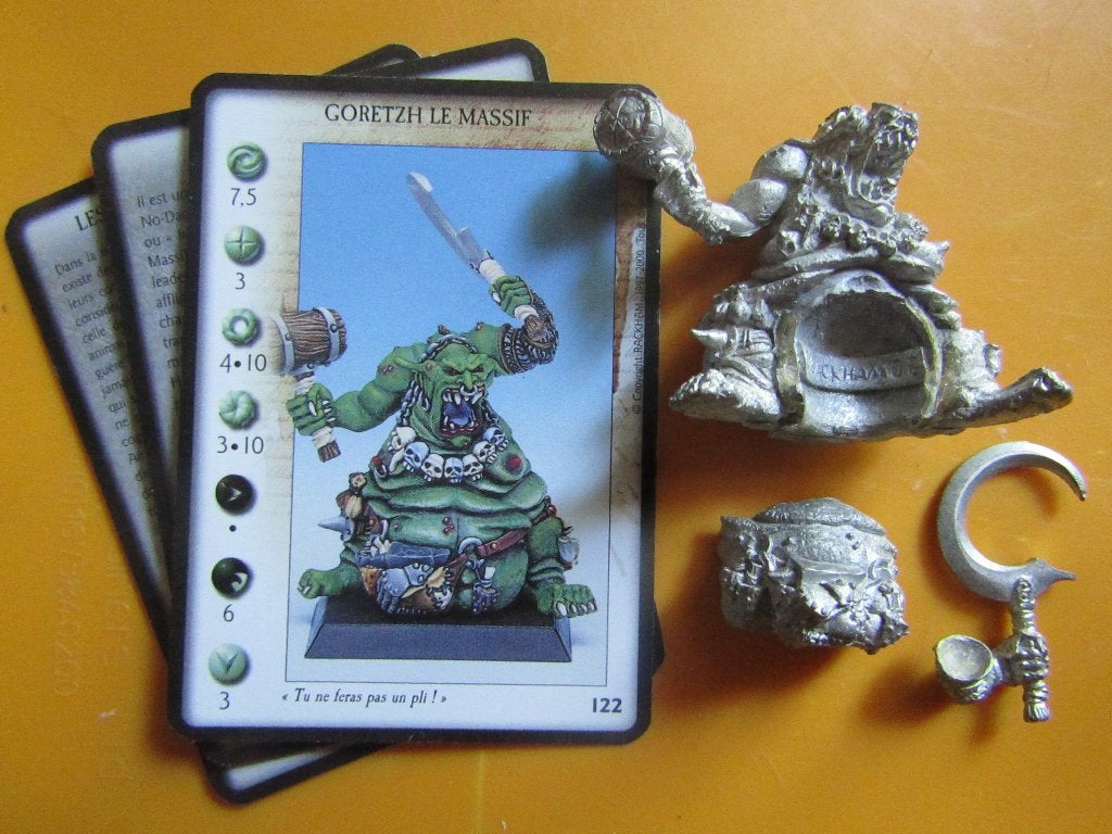 Goretzh the Massive, Verzenden, Zo goed als nieuw, Warhammer, Figuurtje(s)