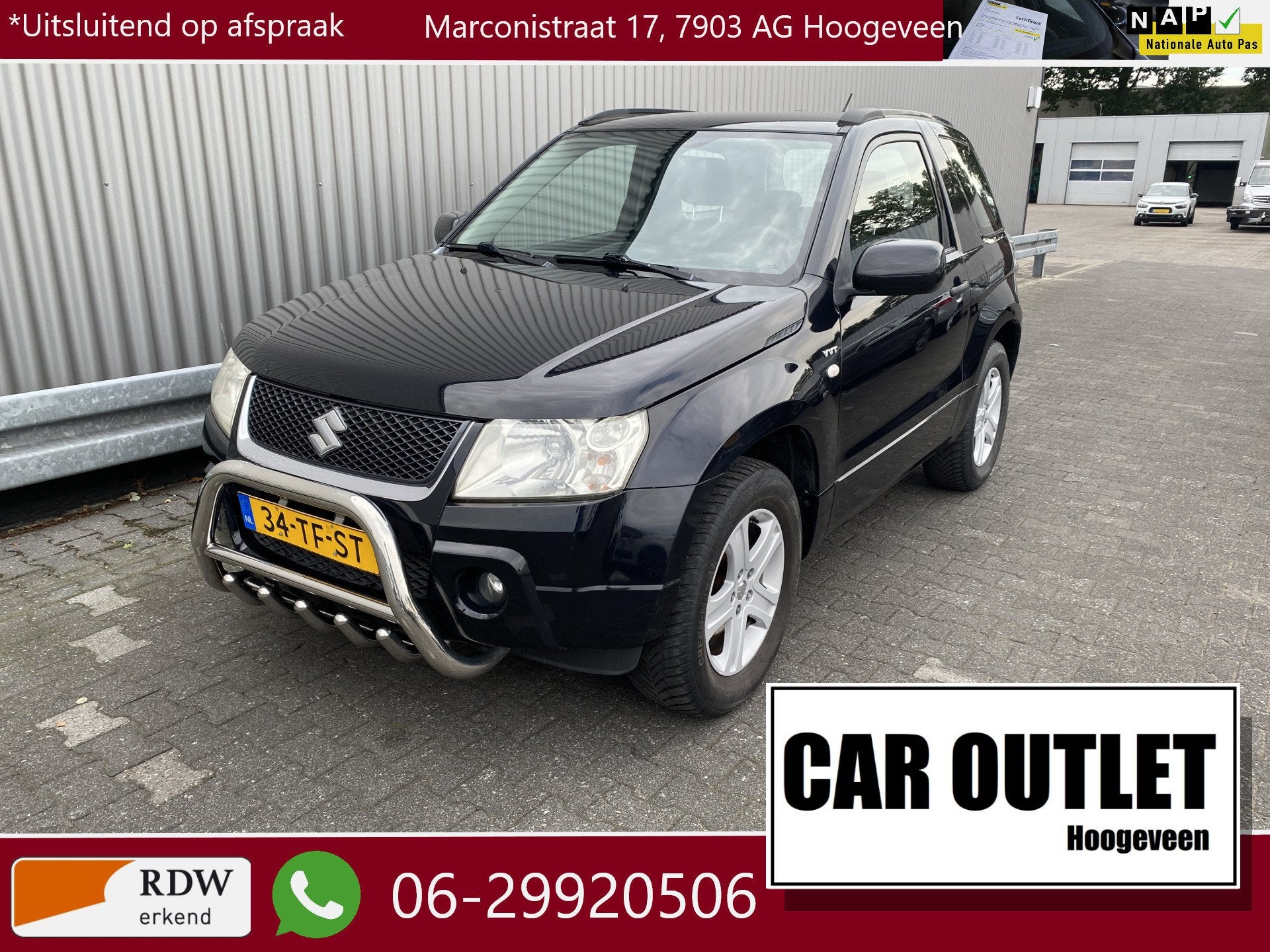 Suzuki Grand Vitara 1.6-16V Exclusive 186Dkm.NAP, A/C, Carki