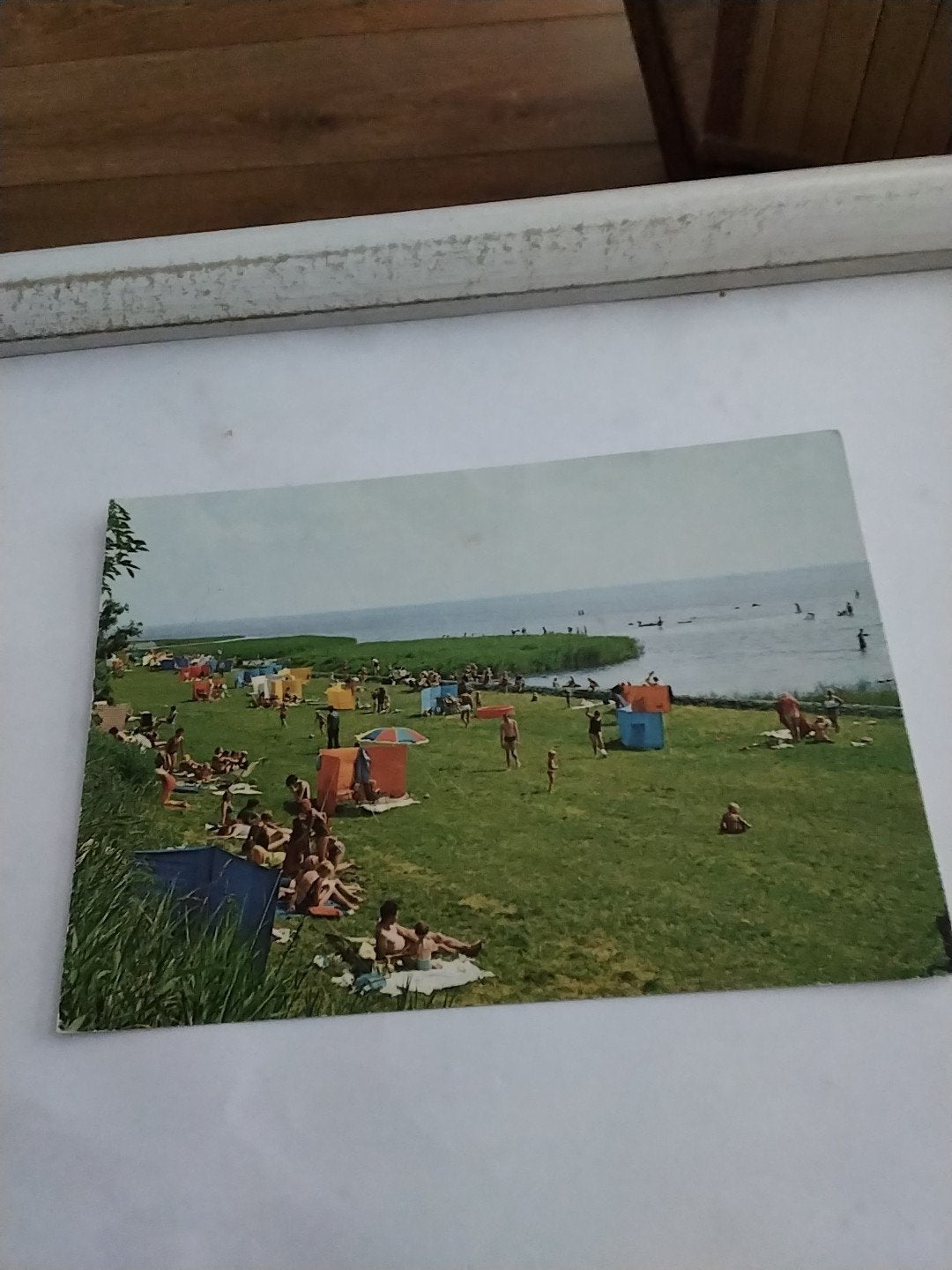 Oude ansichtkaart Elburg aan het Veluwemeer (1960-1980), Ophalen of Verzenden, 1960 tot 1980, Gelopen, Gelderland