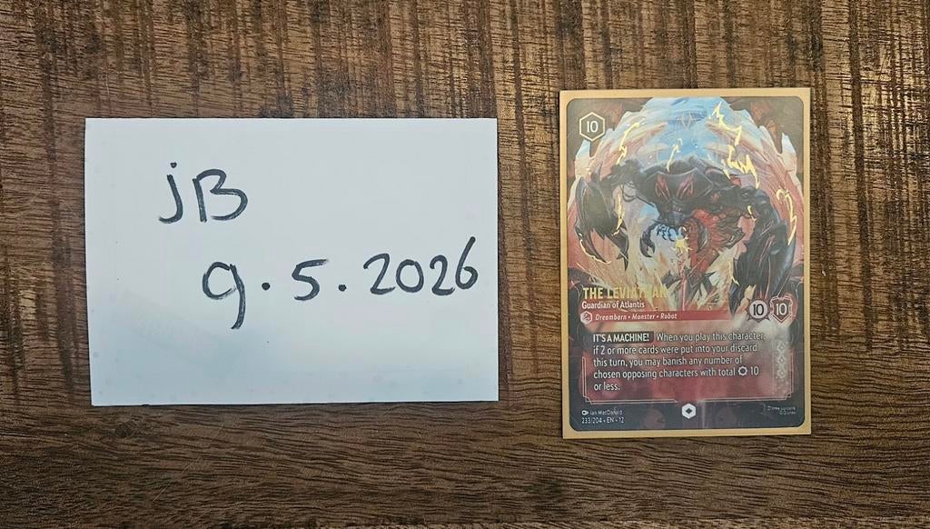 Disney Lorcana The Leviathan, Wilds Unknown 233, Ophalen of Verzenden