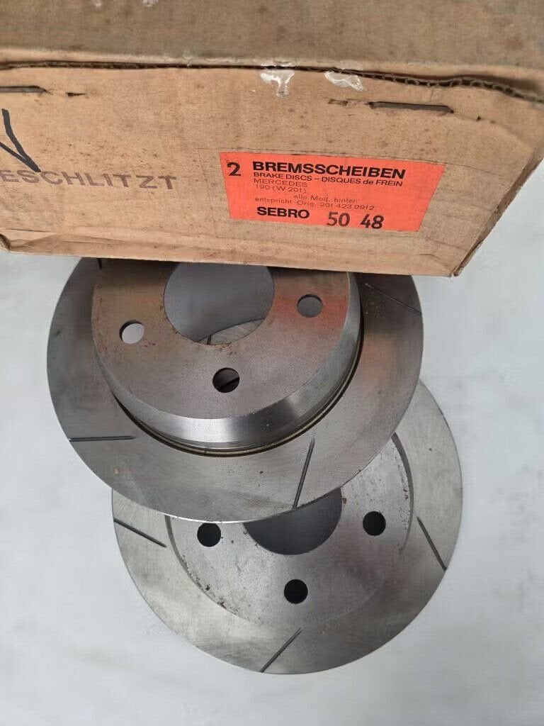 Set Sebro Remschijven Mercedes 190 W201 E-Klasse W124 C-Klas, Sebro, ., Mercedes-Benz, Nieuw