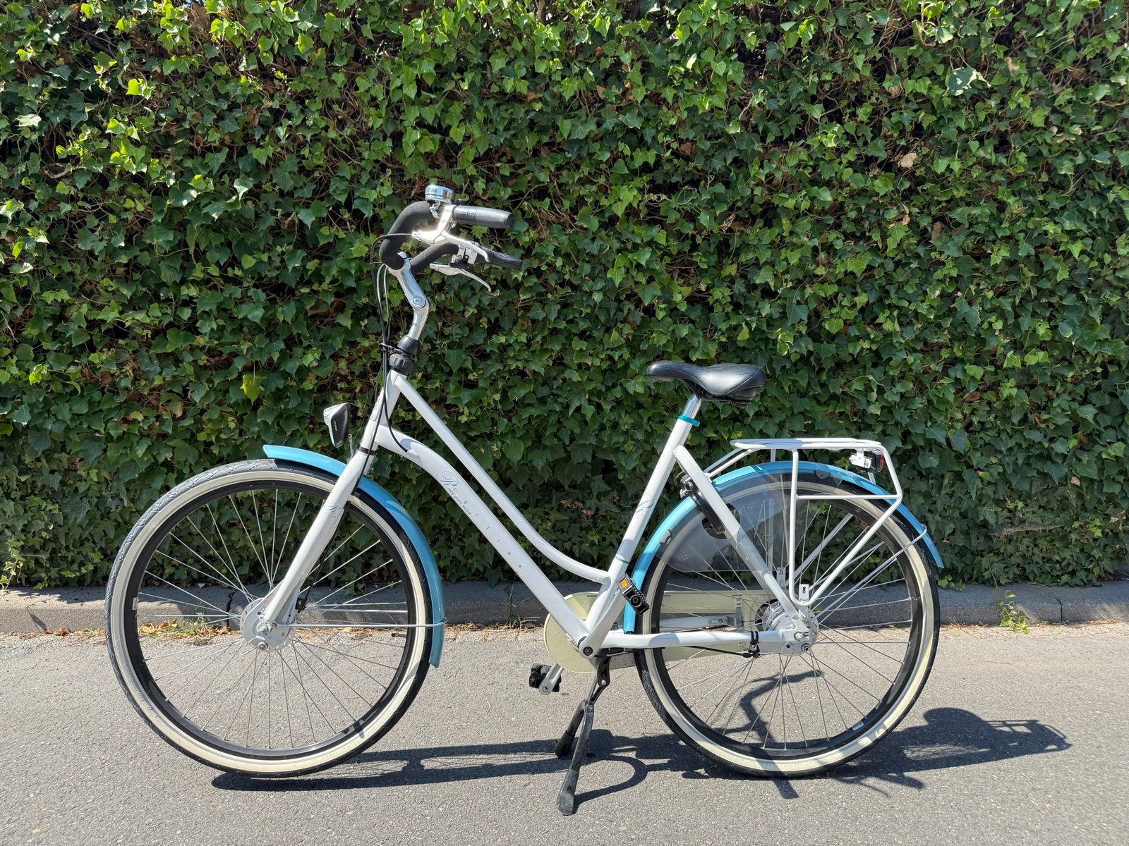 Cortina Roots mamafiets - Vrijwel in nieuwstaat, Dubbele standaard, Zo goed als nieuw, 0 zitjes, 50 tot 53 cm