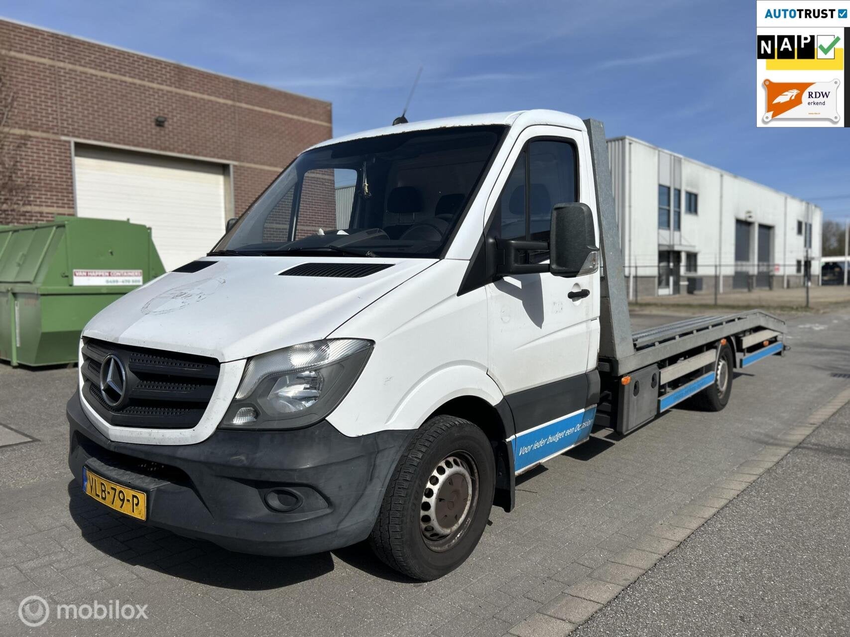 Mercedes Sprinter 316 2.2 CDI 432 Oprijwagen|CARPLAY|EURO 5|, Auto's, 13 km/l, Euro 5, 4 cilinders, Mercedes-Benz