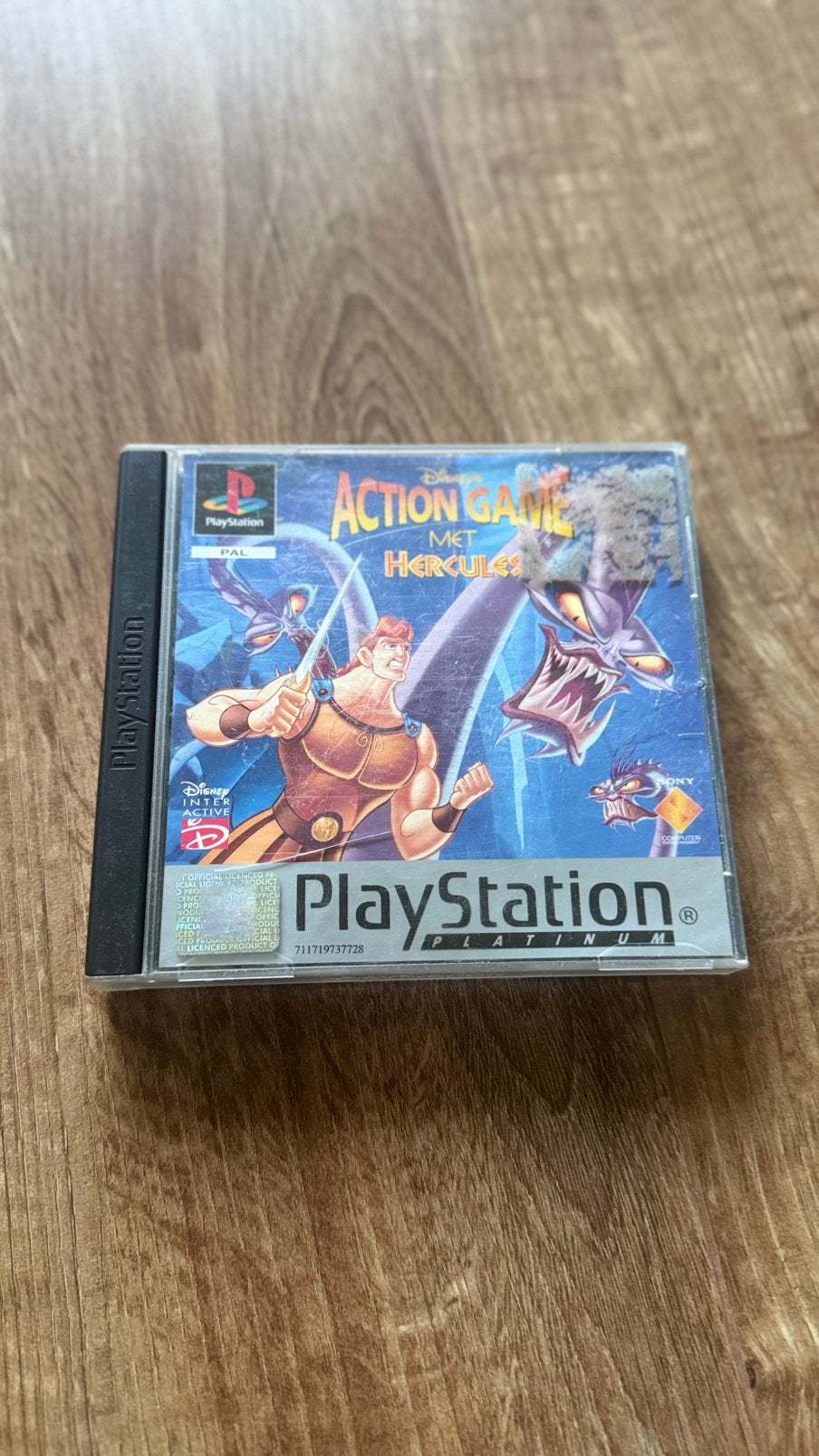 Action Game met Hercules Ps1 IN GOEDE STAAT, Spelcomputers en Games, 1 speler, Ophalen of Verzenden, Zo goed als nieuw, Avontuur en Actie