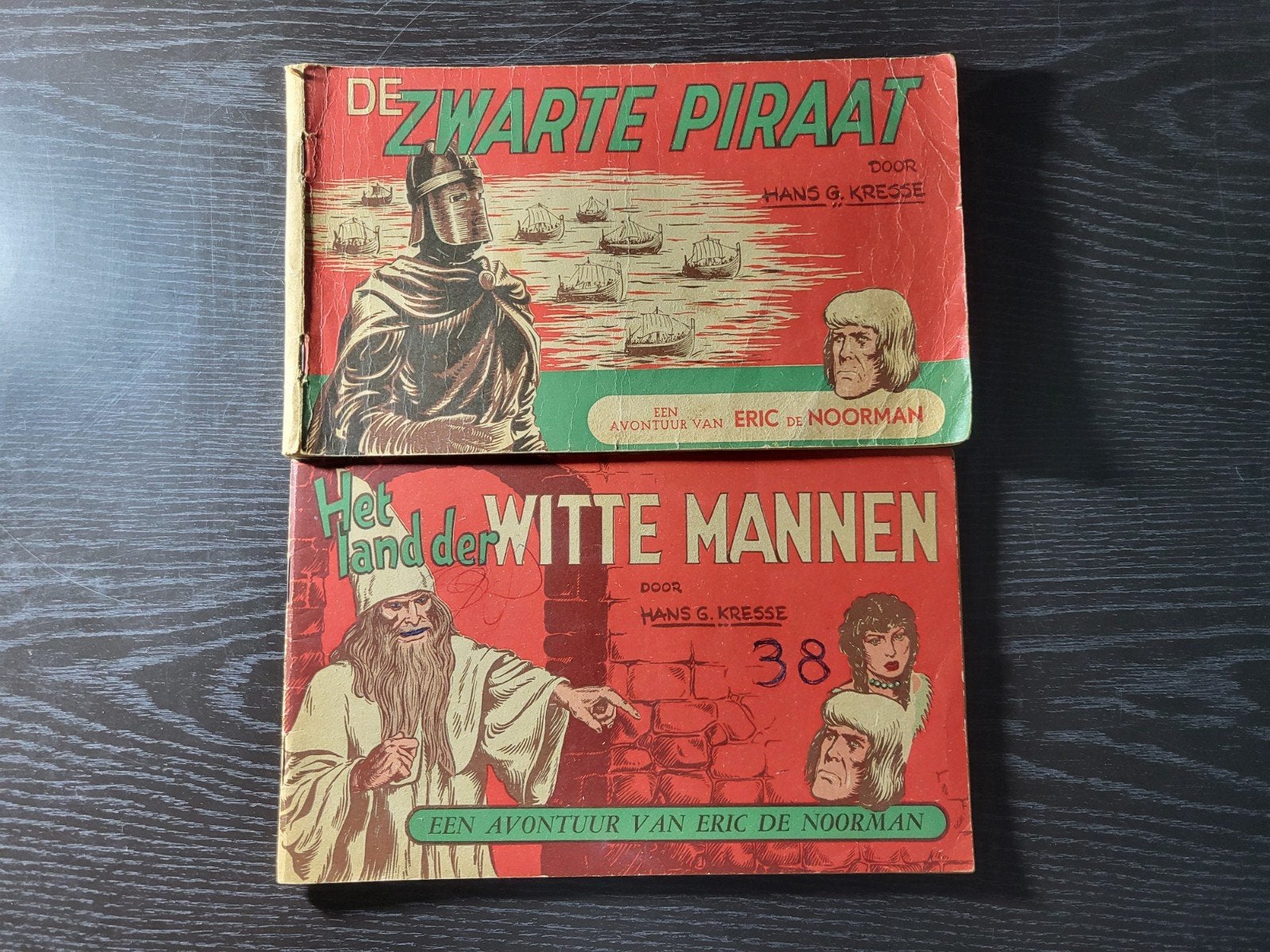 4 x Eric de Noorman, Meerdere stripboeken, Ophalen of Verzenden, Gelezen