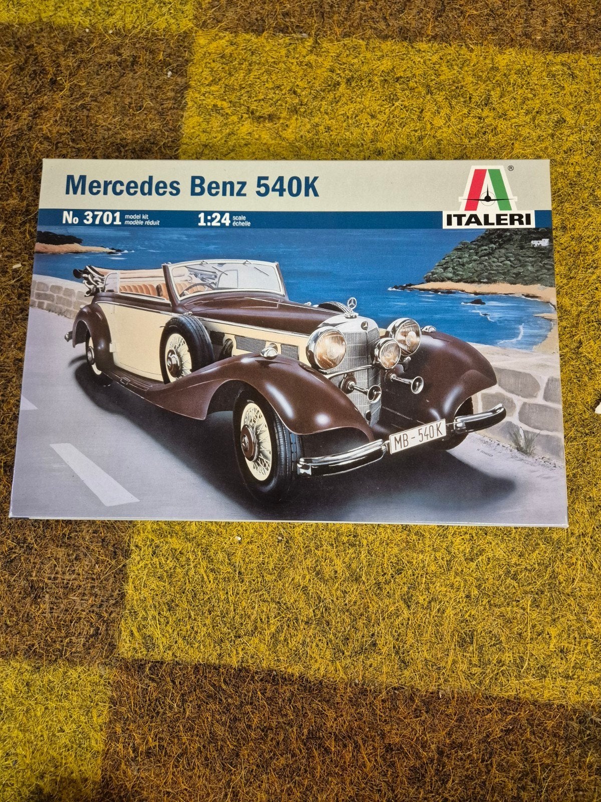 Italeri 3701 Mercedes-Benz 540K, Groter dan 1:32, Nieuw, Ophalen of Verzenden, Italeri