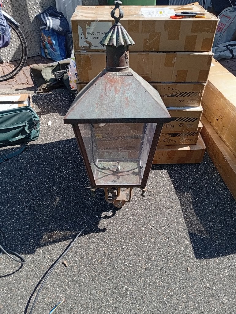 Lantaarn, Ophalen, Gebruikt, Staande lamp, Netvoeding