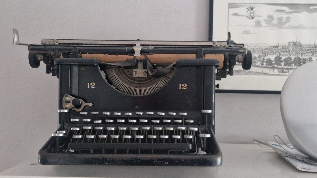 typemachine, vintage, Antiek en Kunst, Ophalen