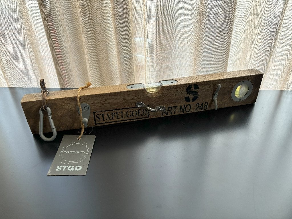 Stapelgoed kapstok 45cm waterpas | nieuw, Ophalen of Verzenden, Nieuw, Ophangbaar, Kapstokje