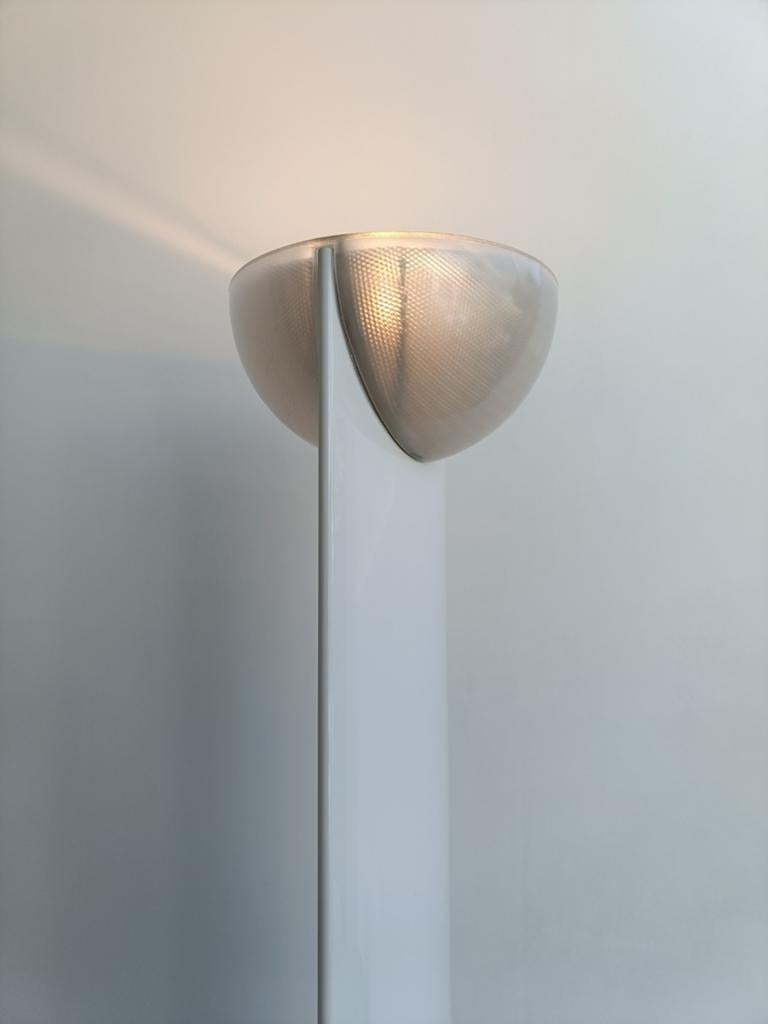 Lucitalia Adonis vloerlamp, Ophalen, Glas, Zo goed als nieuw, 150 tot 200 cm