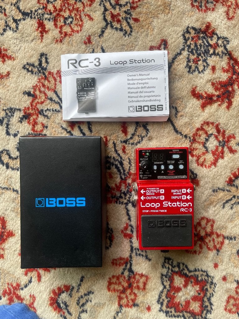Boss RC-3 Loop Station - Zo goed als nieuw, Ophalen of Verzenden, Zo goed als nieuw, Overige typen