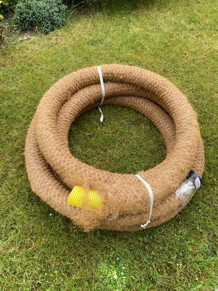 10 m drainagebuis nieuw 10 cm doorsnee, Pvc, Overige typen, Ophalen of Verzenden, Zo goed als nieuw