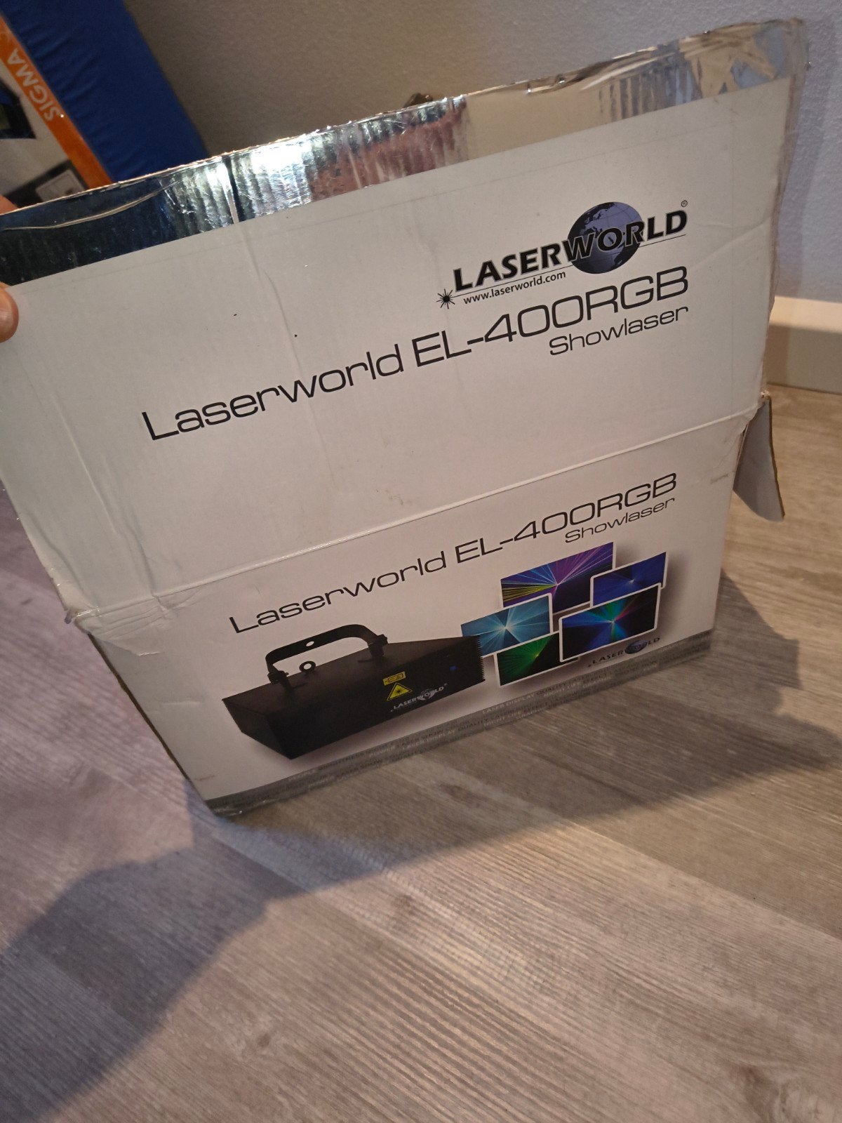 Laserworld EL-400RGB Showlaser met DMX, Ophalen of Verzenden