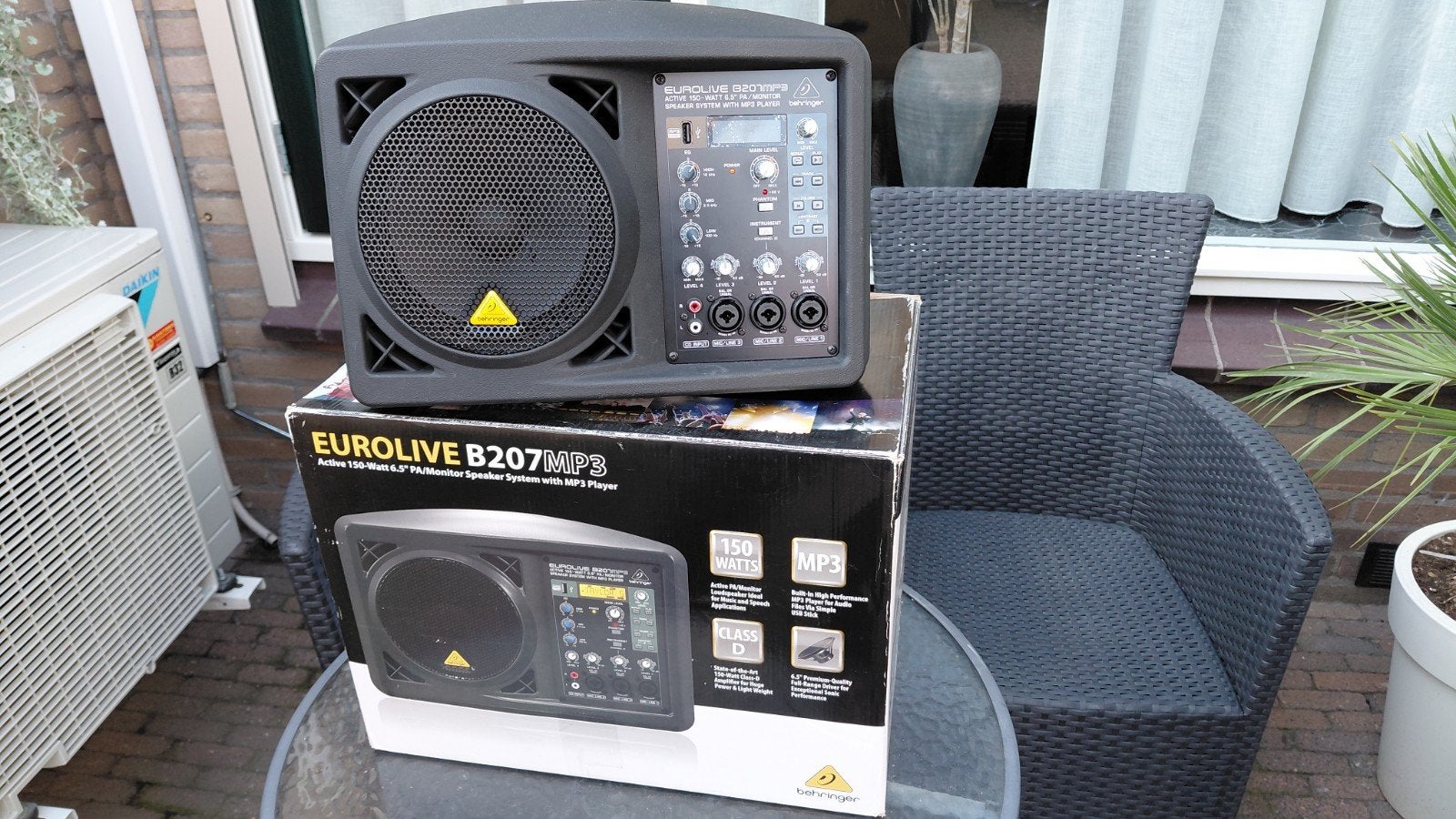 Active monitor speaker, Ophalen, Zo goed als nieuw