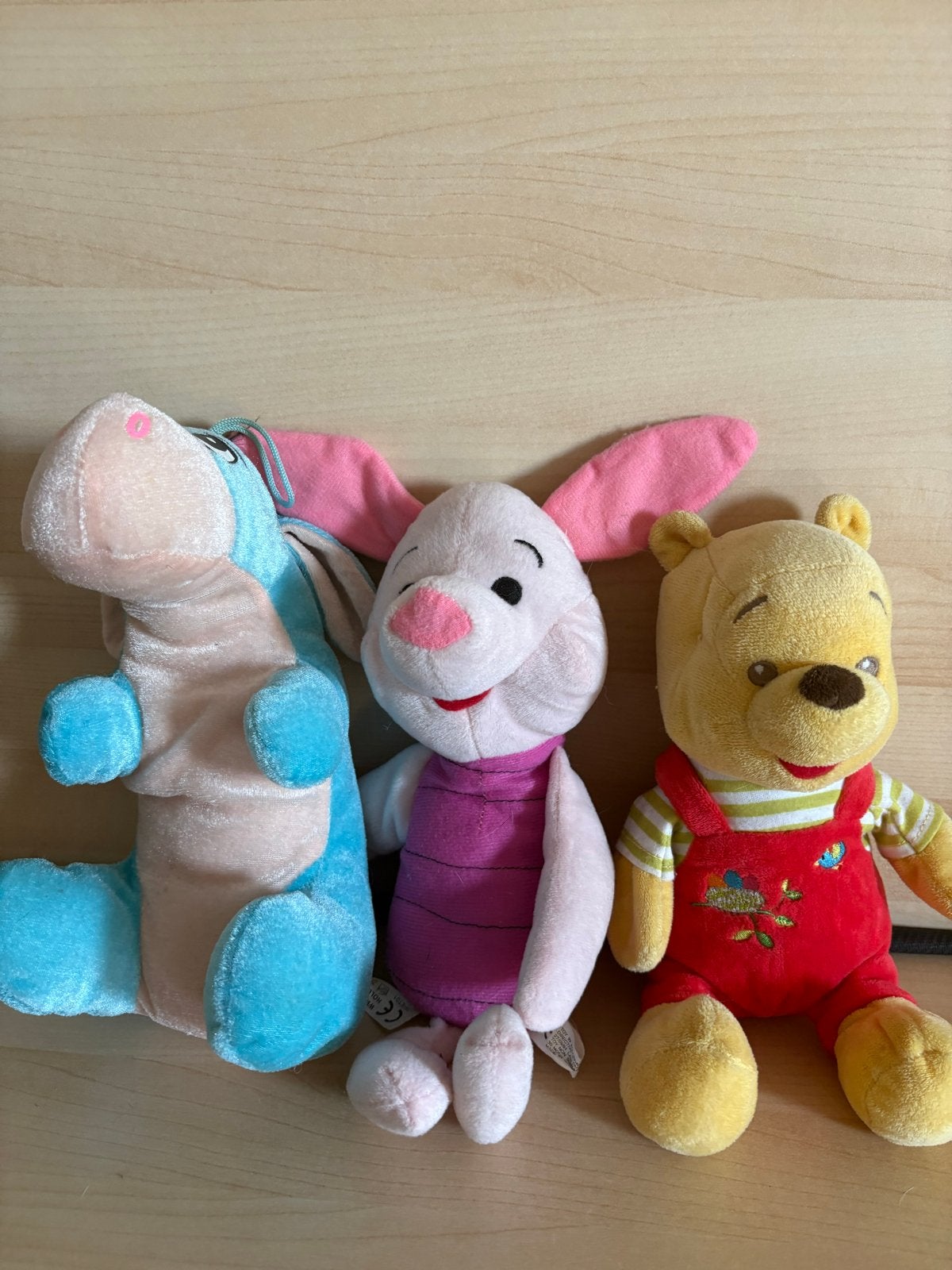 Winnie de Poeh Knuffel Set - Poeh, Iejoor, Knorretje, Kinderen en Baby's, Disney, Overige typen, Ophalen of Verzenden, Middelgroot (20 tot 80 cm)