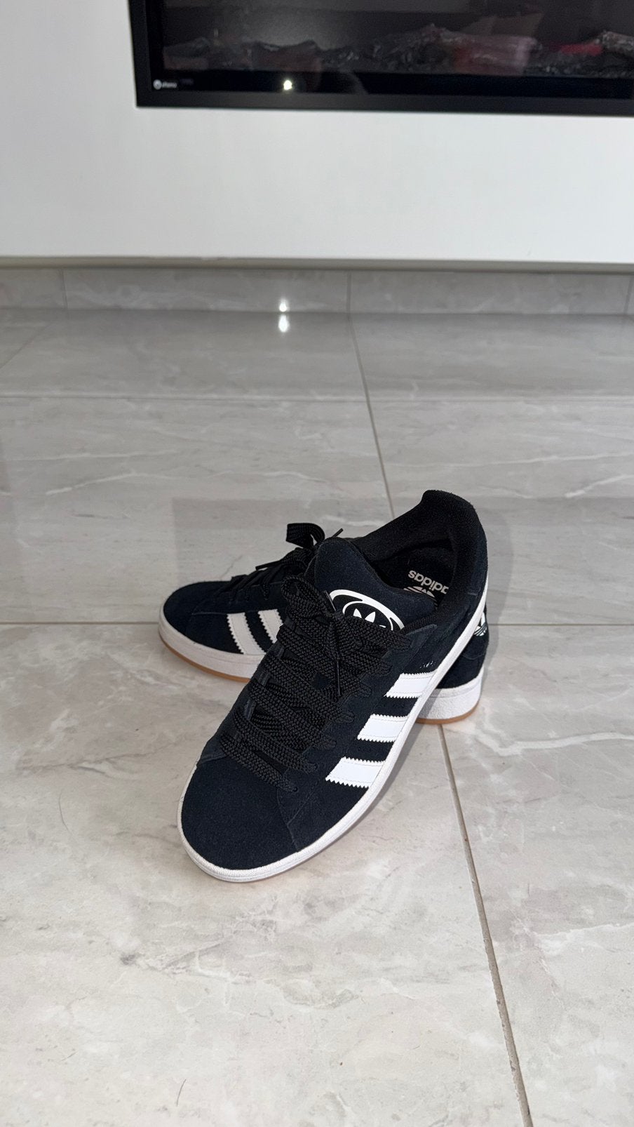 Adidas Campus sneakers 38,5, Ophalen of Verzenden, Nieuw, Zwart, Sneakers of Gympen