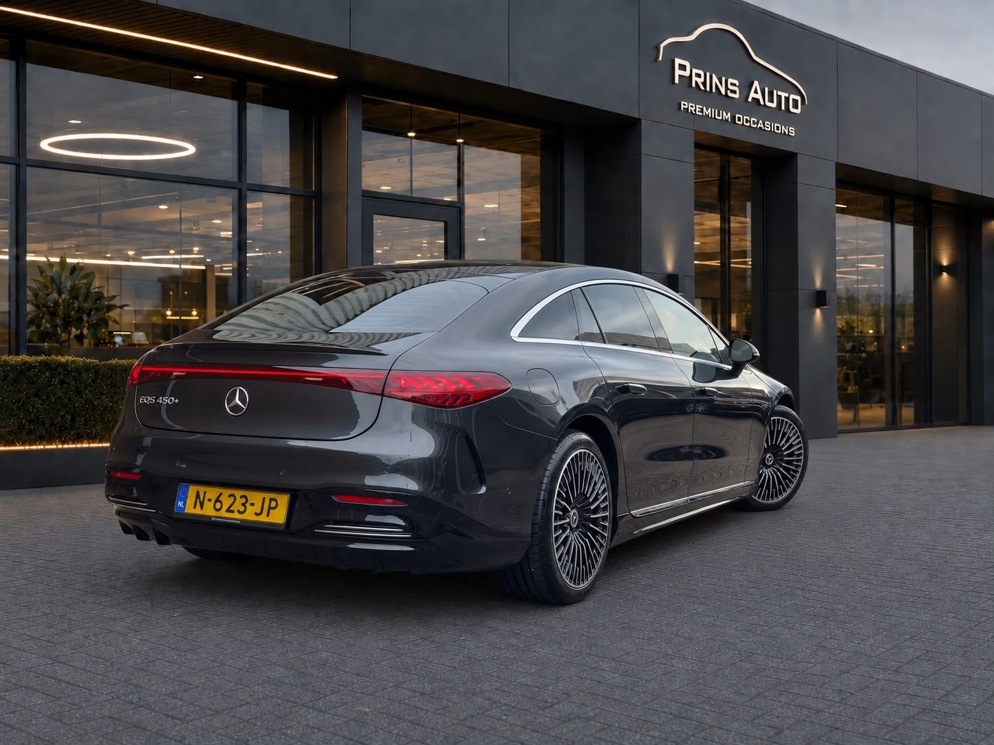 Mercedes-Benz EQS 450+ Edition 1 108 kWh |3 JAAR Mercedes FA, Achterwielaandrijving, Gebruikt, 30 min, 137 €/maand