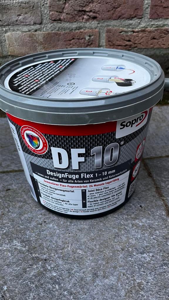 Sopro DF10 voegmiddel wit 5kg, Doe-het-zelf en Verbouw, Overige typen, Nieuw, 10 m² of meer, Overige materialen