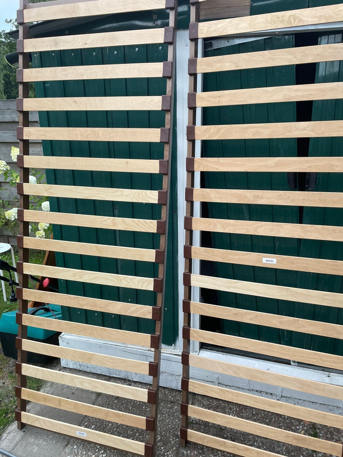 Gratis 2 bed spiralen 70x200 cm In Sneek !!, Ophalen, Zo goed als nieuw, Bedbodem, 200 cm