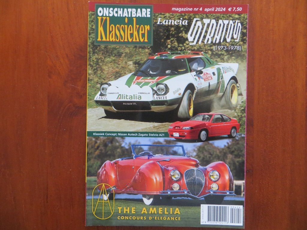 Onschatbare Klassieker 4 2024 Lancia Stratos, Nissan Autech, Boeken, Auto's | Folders en Tijdschriften, Ophalen of Verzenden, Nieuw