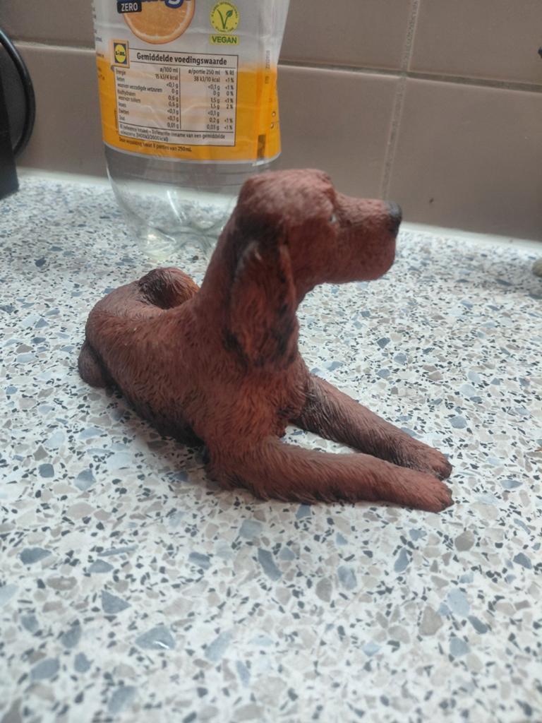 Ierse setter beeld  € 20,00, Verzamelen, Beelden en Beeldjes, Ophalen of Verzenden, Zo goed als nieuw