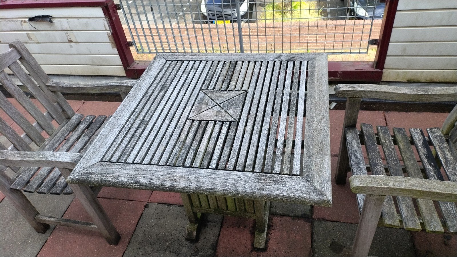Tuinset teak hardhout van Select Garden, Tuin en Terras, Tuinsets en Loungesets, Gebruikt, Teakhout, Tuinset, Eettafel
