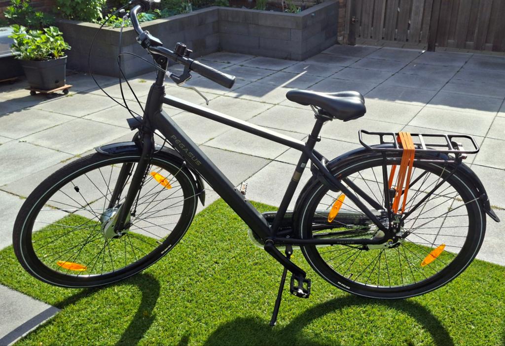 PEGASUS Lucca3NL BlackMatt StadsfietsFrame50 echtbijna nieuw, Fietsen en Brommers, Fietsen | Jongens, Zo goed als nieuw, 26 inch of meer