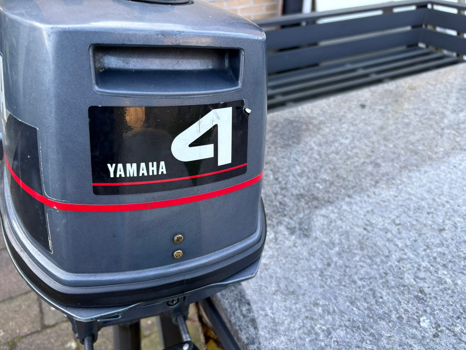 2takt 4pk yamaha langstaart buitenboordmotor, Watersport en Boten, Buiten- en Binnenboordmotoren, Ophalen, Benzine