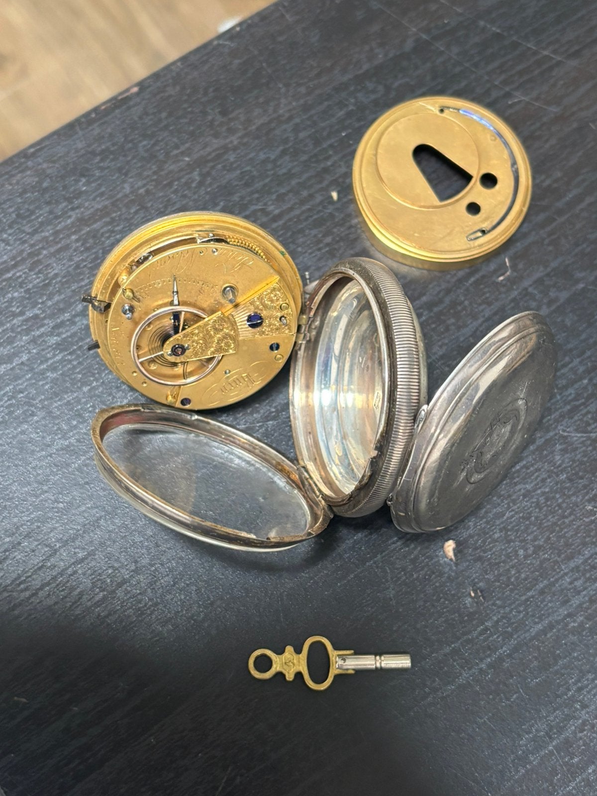 Zilver zakhorloge met seconde wijzer, Ophalen of Verzenden