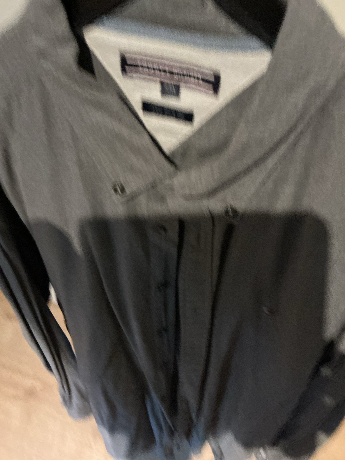 Tommy Hilfiger overhemd grijs XXL, Kleding | Heren, Ophalen of Verzenden, Zo goed als nieuw, Grijs, Overige halswijdtes