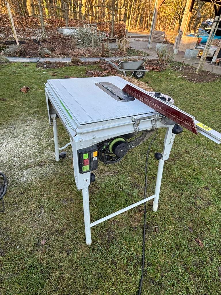 Festool TKS 80 EBS Tafelzaag - SawStop Technologie, Doe-het-zelf en Verbouw, Gereedschap | Zaagmachines, Zo goed als nieuw, Overige typen
